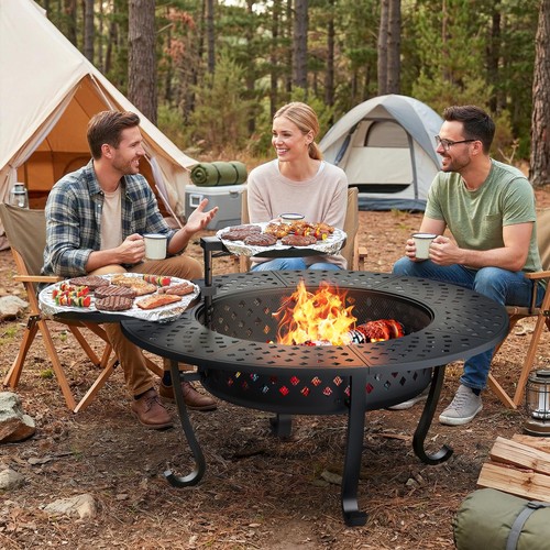 New outdoor fire pit - new, 43"