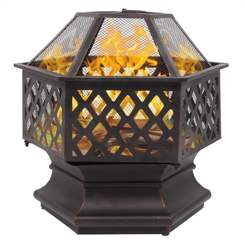 Fire pit hexagonal - pit,