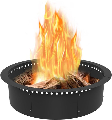 Outdoor smokeless fire pit - smokeless,