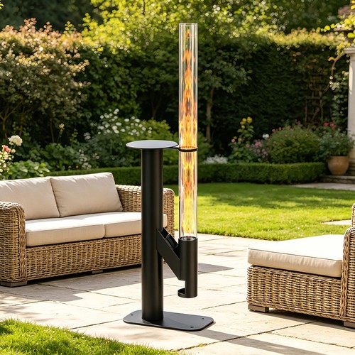 Smokeless wood pellet fire - smokeless, pit