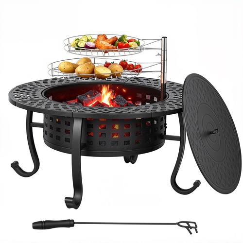 Inch fire pit with - pit, 2