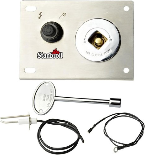 Stanbroil fire pit gas burner - fire,
