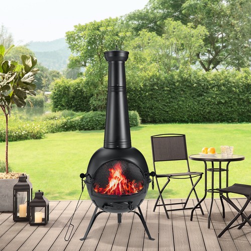 55in outdoor fireplace patio - 55in,